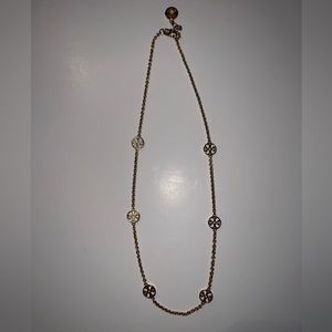 Tory Burch Delicate logo necklace